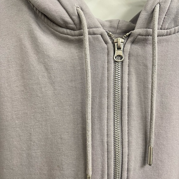 H&M Gray Zip-Up Hoodie | Size XL - Picture 5 of 5